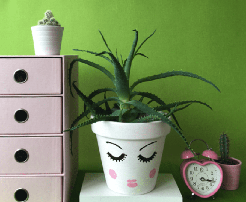 DIY Pretty Planter Pot