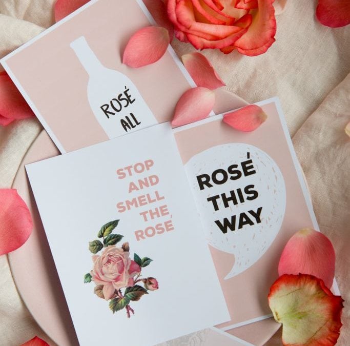 Rosé All Day Free Printables