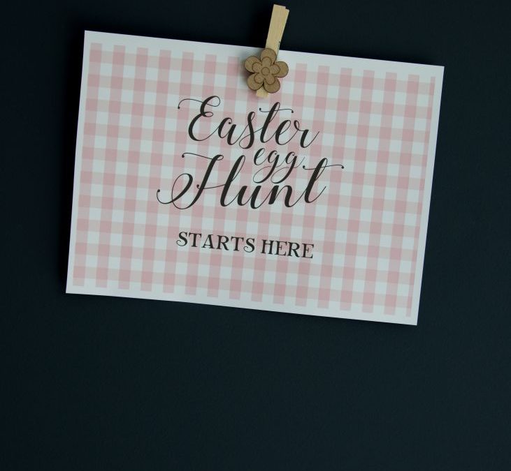 Easter Plaid Printables