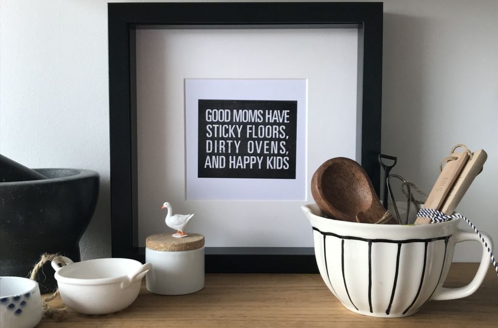 DIY Project – Good Moms, Happy Kids Art Print