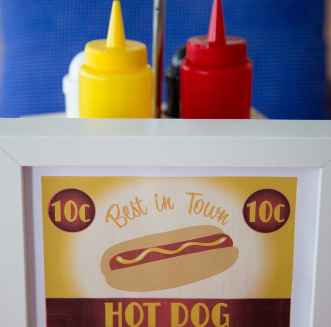 Hot Dog Stand Printable