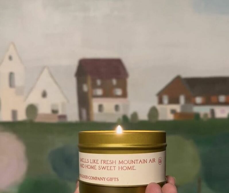 Swiss Travel Candle